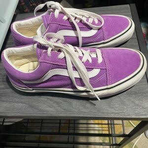 Purple Suede Vans